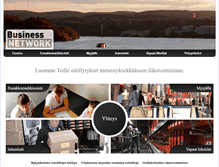 Tablet Screenshot of businessnetwork.fi